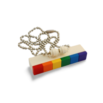 Pride Halskette einreihig quer | "Modern" – Bild 3